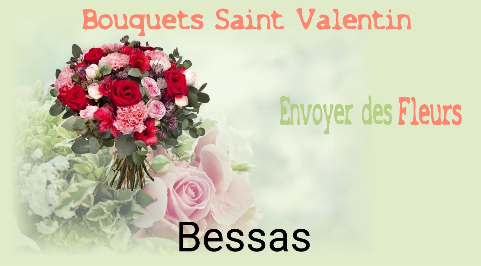 Roses de Saint-Valentin livrées à Bessas